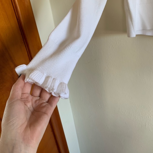 Ruffled sweater blouse - Picture 3 of 4